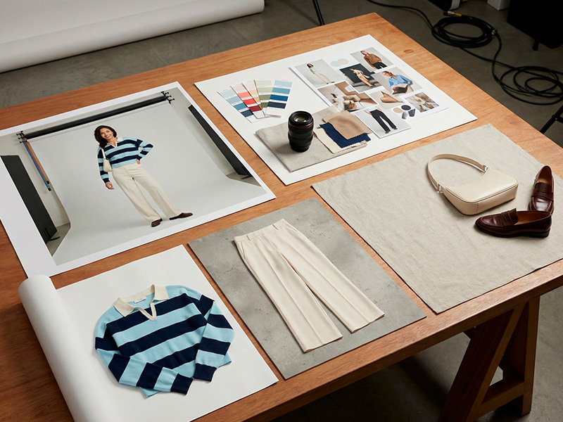 Selección de estilos y modelos de moda